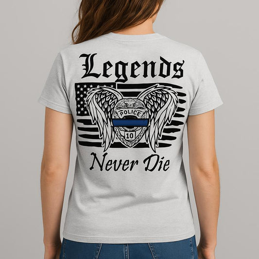 Legends Never Die Police T-Shirt